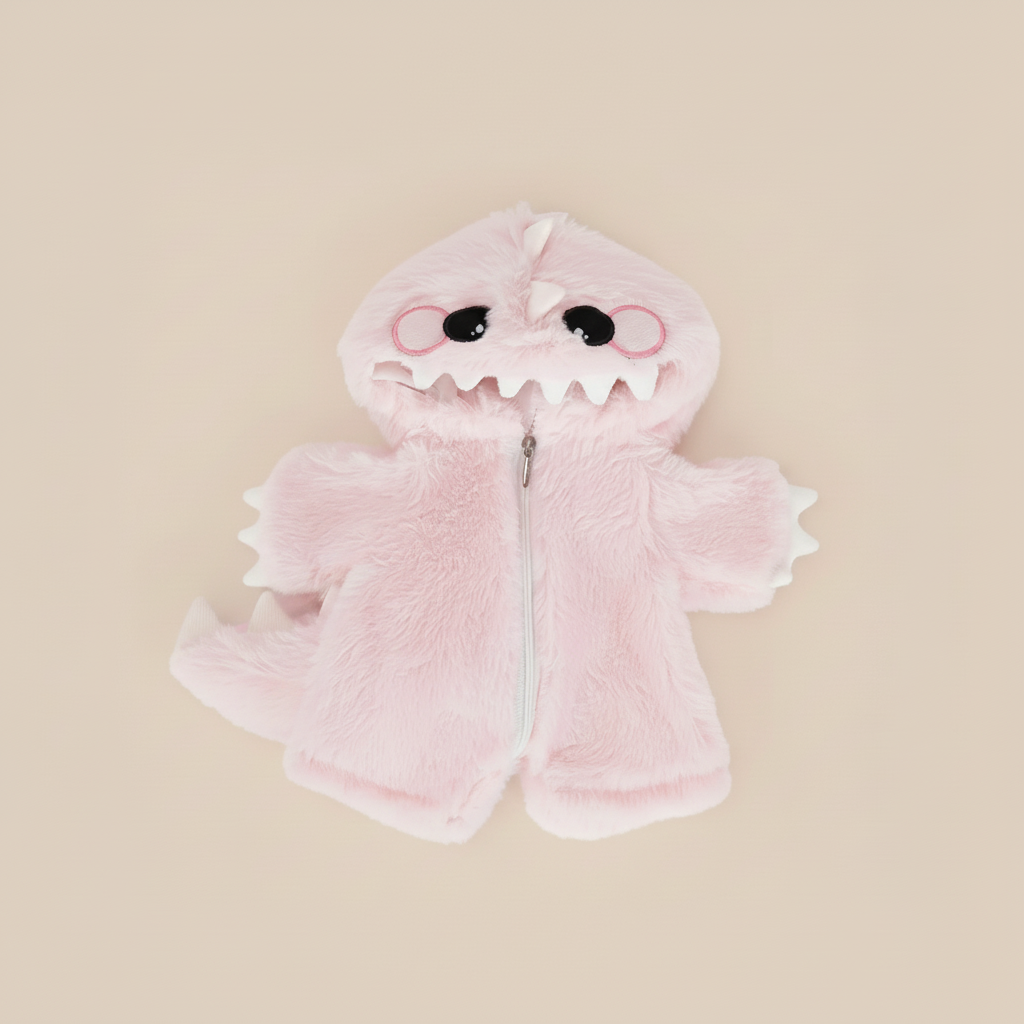 Outfit de dinosaurio rosa™
